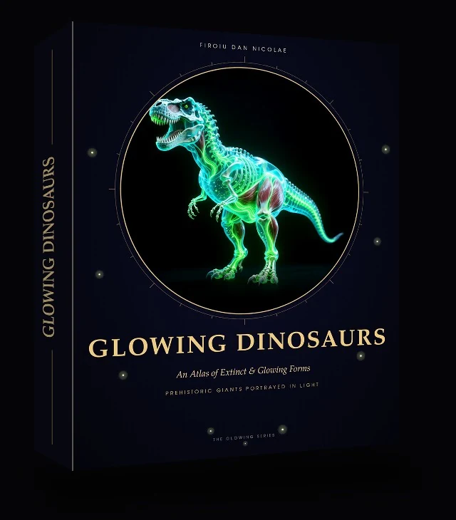Cover of Glowing Dinosaurs