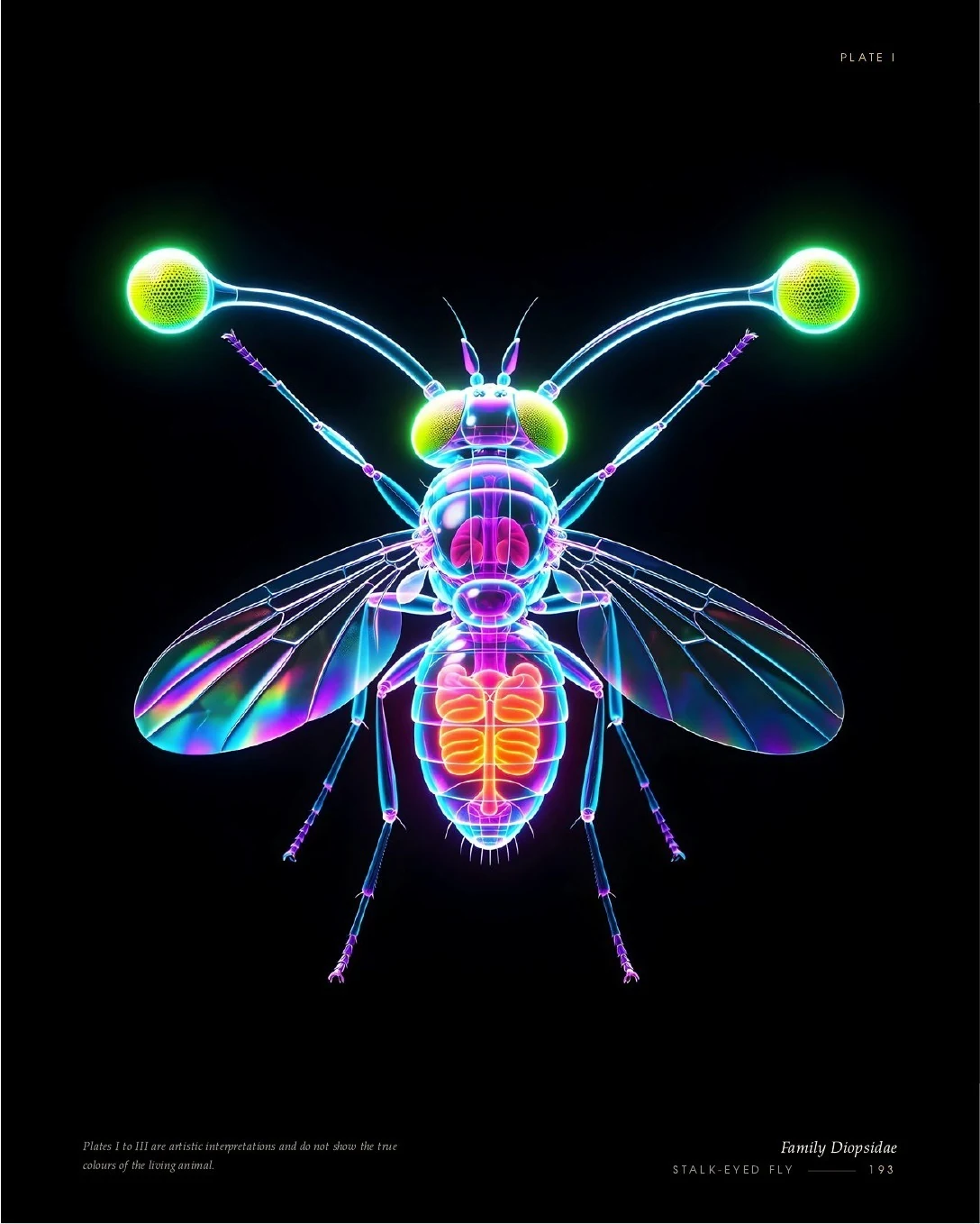 Stalk-eyed Fly, Family Diopsidae