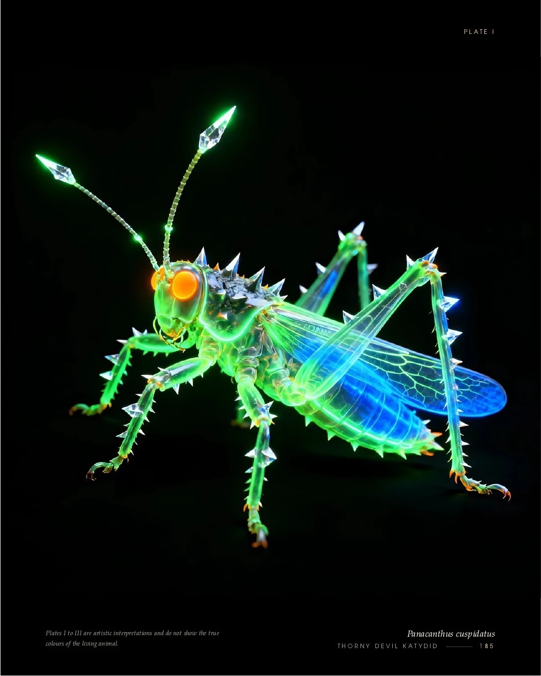 Thorny Devil Katydid, Panacanthus cuspidatus